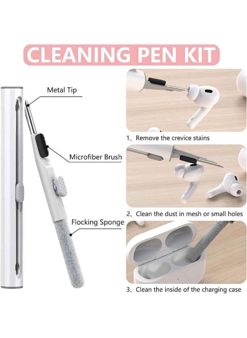 for AirPods Pro 2nd Generation Case 2022/2023 with Cleaner Kit, Soft Silicone Protective Case for Apple AirPod Pro 2 Gen Case Cover for Women Men, AirPods Pro Case with Lanyard - Image 5